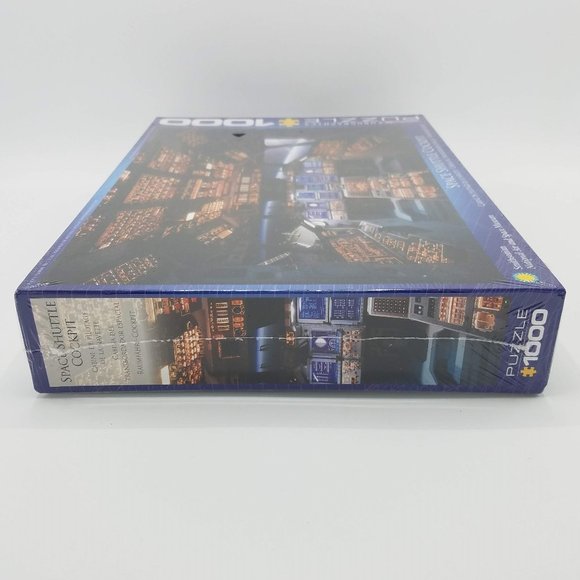 SEALED Space Shuttle Cockpit 1000 Piece Jigsaw Puzzle by Eurographics - Picture 6 of 13